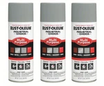 3-PACK Rust-oleum 214645 Spray Paint, Ansi 61 Light Gray, Gloss, 12 Oz. New. Price: $27.60.