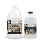 Stone Flooring Ultimate Top Coat, Epoxy Finish 1.5 Gallon, Gloss New. Price: $199.99.