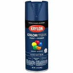Krylon K05529007 Spray Paint, Navy Blue, Gloss, Solvent, 12 Oz New. Price: $7.99.