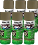 Rust Oleum Camouflage Paint 12OZ Pack Of 6 Army Green Ultra Flat Non Reflective New. Price: $48.89.