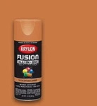 Krylon Fusion All-in-one Spray Paint + Primer, Satin Spiced Amber, 12 Oz. New. Price: $12.99.