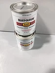 2 Rust-oleum Satin White 0.5PT Protective Enamel Oil-based 7791-730 New. Price: $27.98.