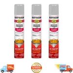 (3 Pack) Light Gray, Rust-oleum Stops Turbo Auto Primer Spray Paint, 24 Oz New. Price: $50.59.