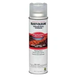 Rust-oleum 264693 Construction Marking Paint, 17 Oz., Clear, Water -based New. Price: $11.00.