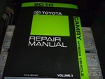 2010 Toyota Camry Hybrid Sedan Shop Service Repair Manual Vol Pub RM1210U3 Xo Used. Price: $54.86.