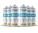 Polar Metallic Spray Paint, Gold, 13.5 Fl Oz, 6 Pack New. Price: $46.99.