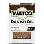 Rust-oleum Watco 242220 Danish Oil Wood Finish, Low Voc, Quart, Dark Walnut New. Price: $30.99.