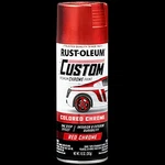 Rust-oleum Automotive Custom Red Chrome Spray New. Price: $11.99.