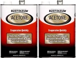 Rust-oleum 248668 Acetone Gallons Cleaner Thinner For Epoxy Fiberglass Resin New. Price: $49.99.