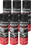 Rust-oleum 248657-6PK Stops Truck Bed Coating Spray Paint, 15 Oz, Black, New. Price: $58.55.