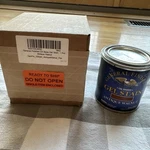 General Finishes Oil Base Gel Stain, 1/2 Pint, Antique Walnut New. Price: $23.00.