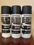 New Rust-oleum 363545 Vinyl Wrap Matte Black Coating 11 Oz , Pack Of. Price: $28.75.