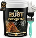 2 1 Rust Converter & Primer, 35 Oz Black Reformer Paint Metal, New. Price: $45.99.