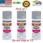 3 Pack Rust-oleum Automotive Stops Primer Spray Paint 12 Oz, Light Gray New. Price: $26.97.