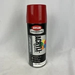 Krylon Industrial Acryl-quick K02108A07 Spray Paint, Banner Red, Gloss, 12 Oz New. Price: $14.95.