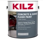 Kilz 1 Part Epoxy Acrylic Concrete And Garage Floor Paint Silver Gray Gal New. Price: $69.56.