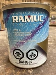 Ramuc Type Chlorinated Rubber High Gloss Pool Paint (black) / Gallon New. Price: $49.99.