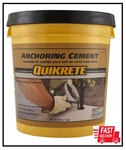 Quikrete 20 Lb. Gray Anchoring Cement Quick-setting Sets 10-30 Minut New. Price: $34.34.