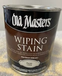 Old Masters 12904 Pecan Oil Based Wiping Stain, Quart New. Price: $12.99.