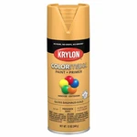 Krylon Colormaxx Gloss Gold Spray Paint And Primer 12 Ounce Indoor Outdoor Use New. Price: $18.24.