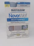 1 Rust-oleum Never Wet Multi Purpose Kit, Silver Gray New. Price: $19.99.