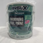 Insl-x Swimming Pool Paint, Water Based, Ocean Blue, Gallon, WR-1023, Semi-gloss New. Price: $69.99.