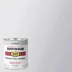 Rust-oleum Gloss Aluminum Qt Stops Protective Enamel Oil-based 7715502 New. Price: $27.99.