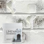 Limewash Bianco White Wall Paint Interior Exterior 0.67 Gal Uv/fade Resistant New. Price: $104.99.