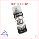 Jenolite Directorust High Heat Spray Paint For Metal - Black Smooth Matt Finis New. Price: $24.93.