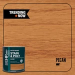 1 Qt. #TIS-352 Pecan Gloss Semi-transparent Water-based Interior Stain And Poly New. Price: $26.03.