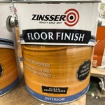 Rust-oleum Zinsser Floor Finish Clear Water-based Polyurethane 1-GALLON New. Price: $43.99.
