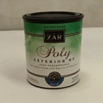 Zar 32712 Water Base Polyurethane Exterior Hp Light Amber Satin Finish Quart Open. Price: $34.99.