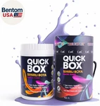 Quickbox All-in-one Cabinet & Furniture Paint Built-in Primer Top Coat, No New. Price: $72.59.