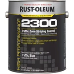 Rust-oleum 283900 Traffic Zone Striping Paint, 1 Gal., Blue, Water New. Price: $72.45.