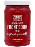 Modern Masters Front Door Paint Quart Non-fading, Fast Drying Blue Red Gray New. Price: $44.99.