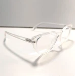 Andwood AR003 Clear Plastic Reading Eyeglasses Size: 53-16-140 For Blue Light Used. Price: $18.08.