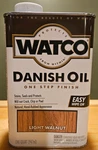 Watco 65541 Danish Oil Wood Finish, Quart, Light Walnut New. Price: $34.51.