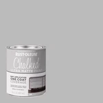 Rust-oleum Ultra Matte Gray Water-based Acrylic Chalk Paint 30OZ (2-PACK) New. Price: $43.87.