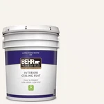 Behr Premium 5-GAL Ultra Pure White Ceiling Paint & Primer Flat Finish New. Price: $152.18.