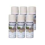 Rust Oleum Textured Spray Paint 6 Pack White Durable Weather Resistant Coating New. Price: $53.79.