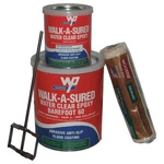 Wooster WAS60.CLR Anti-slip Floor COATING,CLEAR,1 Gal,kit 45TR89 New. Price: $318.57.