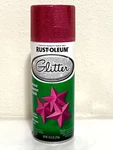 Rust-oleum Glitter Bright Pink Spray Paint 10.25 Oz Intense Shimmer 276287 New. Price: $17.75.