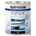 Rust-oleum 207006 Marine Coatings Topside Paint, Gloss, Black, 1 Quart New. Price: $26.79.