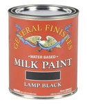 Water Based Milk Paint, 1 Quart, Lamp Black New. Price: $81.63.