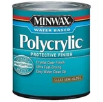 1/2 Pt Minwax 24444 Clear Polycrylic Water-based Protective Finish Semi-gloss New. Price: $19.79.