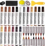 Seisso Furniture Repair Kit, 18 Colors Touch Up Markers And Wood Filler Sticks New. Price: $36.79.
