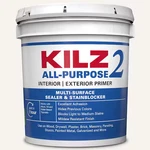 All Purpose White Primer Sealer 2 Gal For Interior/exterior Multi-surfaces New. Price: $49.99.