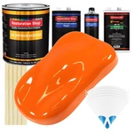 Omaha Orange Gallon Urethane Basecoat Clearcoat Car Auto Paint Kit New. Price: $389.99.