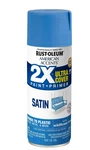 Rust-oleum American Accents 2X Ultra Cover Spray Paint, 12OZ, 40+ Colors New. Price: $10.45.