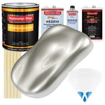 Sterling Silver Metallic Gallon Urethane Basecoat Clearcoat Auto Paint Fast Kit New. Price: $412.99.